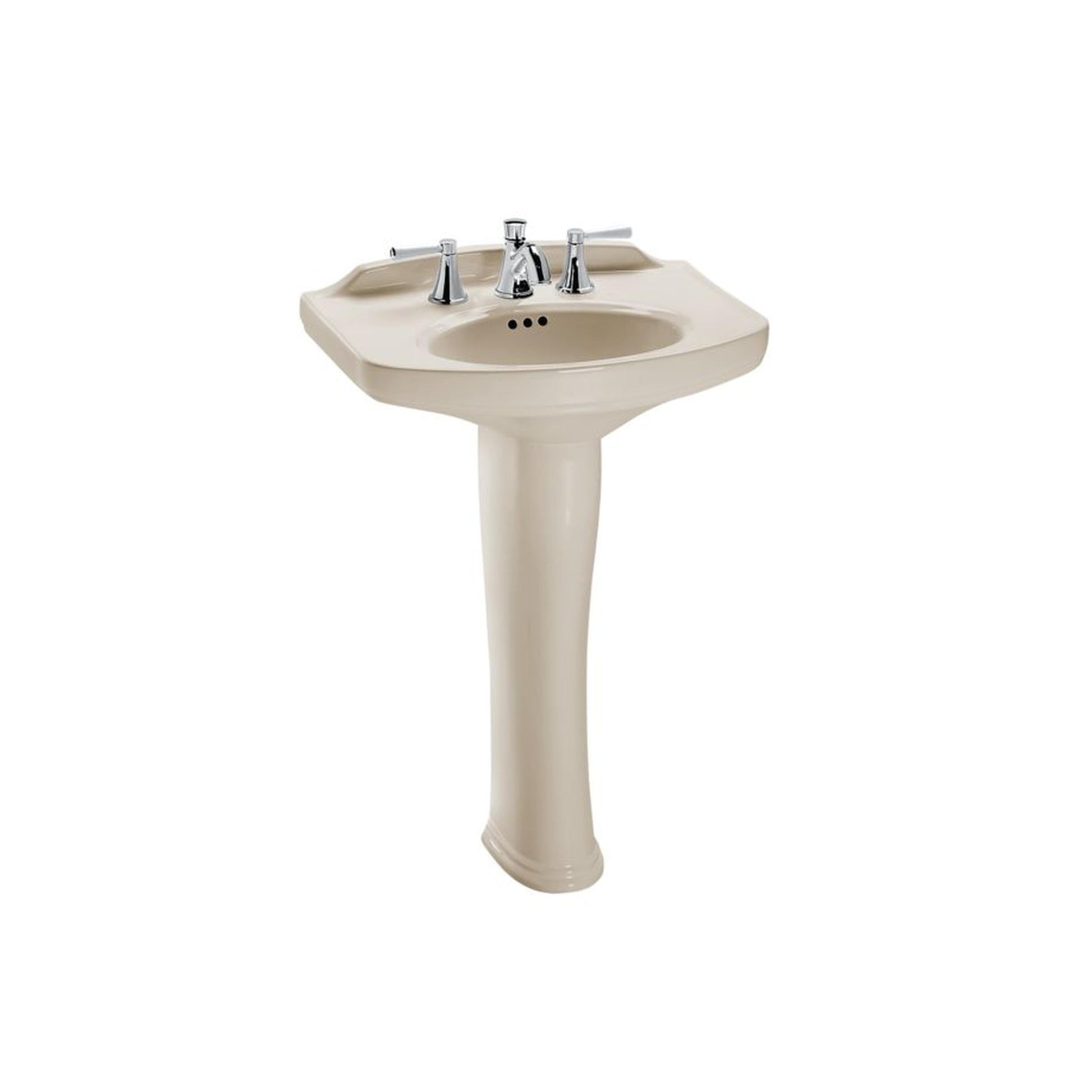 Toto Dartmouth 4" Pedestal Lavatory Sedona Beige