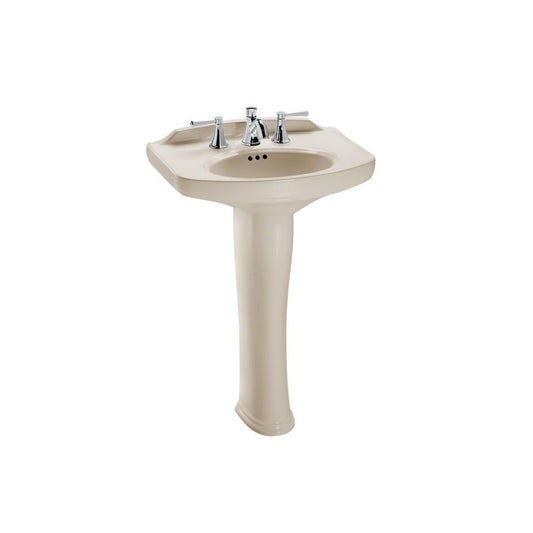 Toto Dartmouth 4" Pedestal Lavatory Sedona Beige