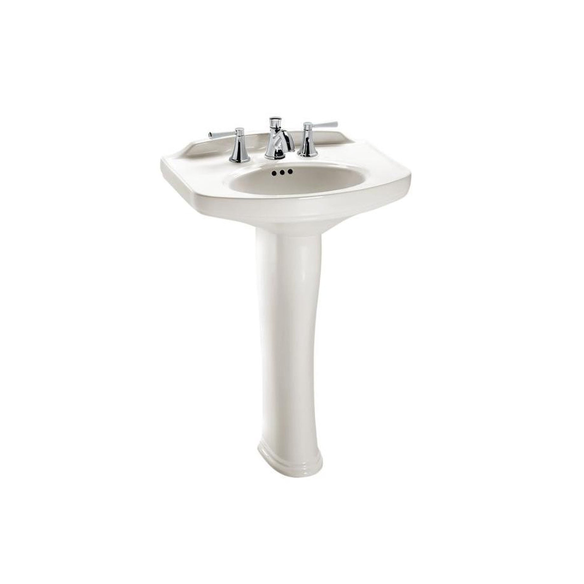 Toto Dartmouth 8" Pedestal Lavatory Colonial White