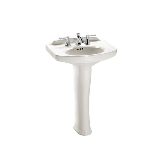 Toto Dartmouth 8" Pedestal Lavatory Colonial White