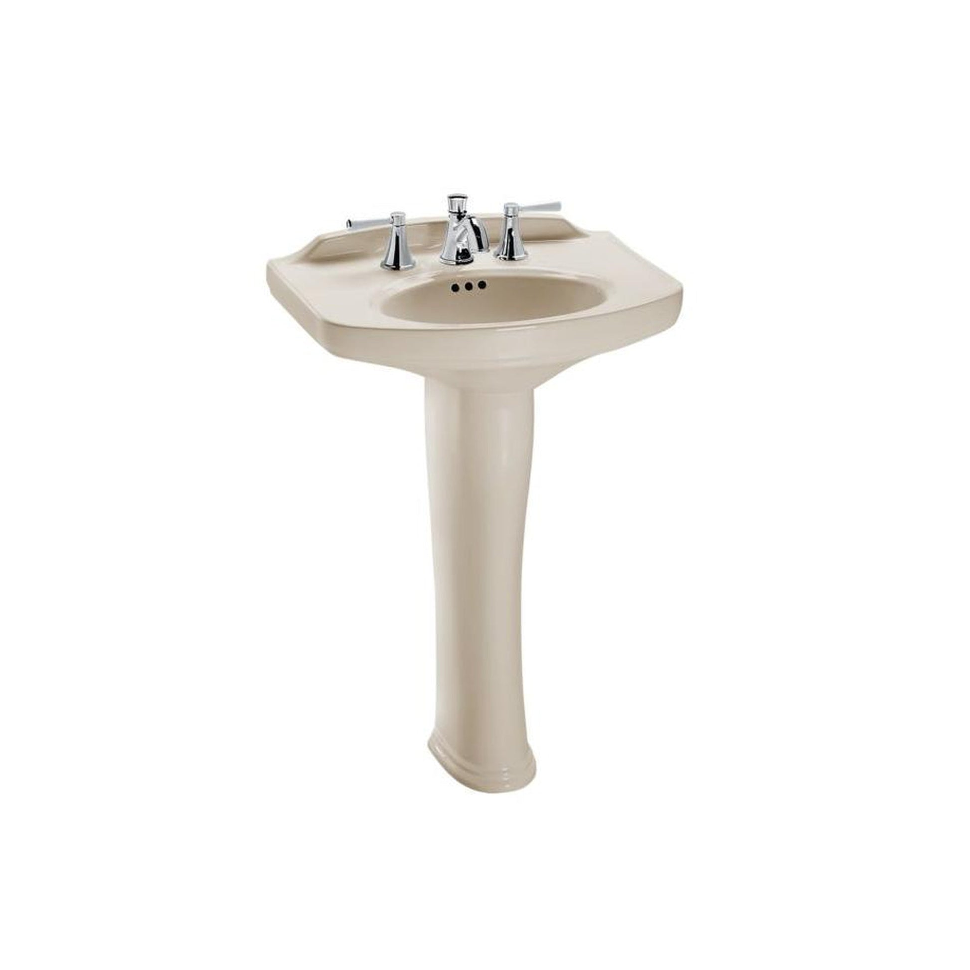 Toto Dartmouth 8" Pedestal Lavatory Sedona Beige