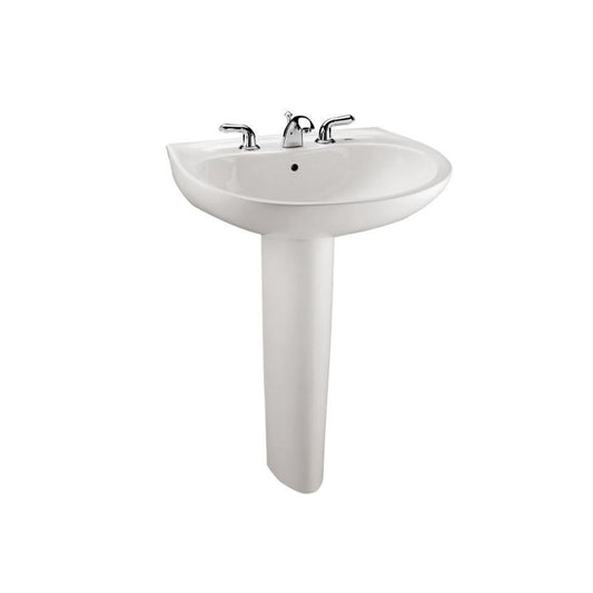 Toto Prominence 4” Center Lav & Ped Colonial White