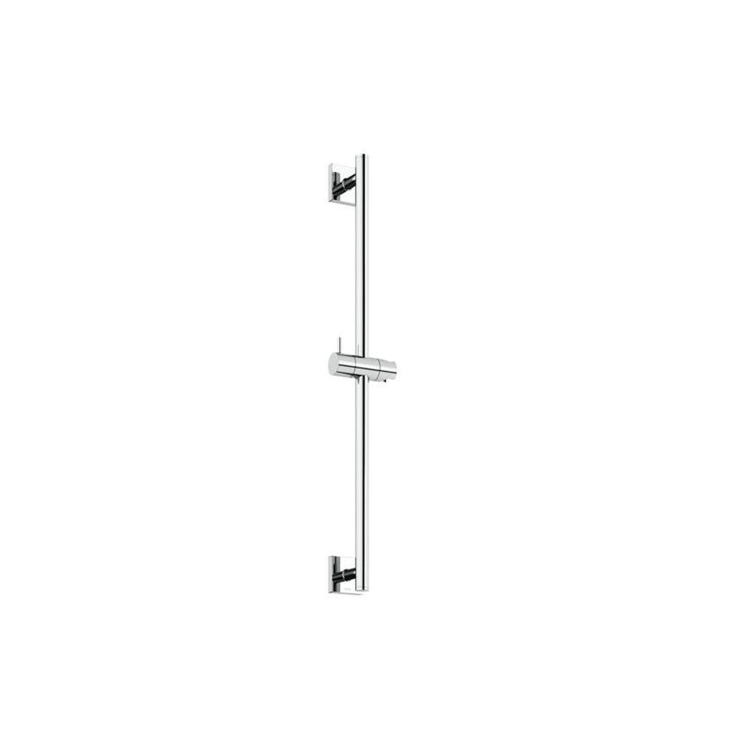 Toto Slide Bar, Square 24” Brushed Nickel