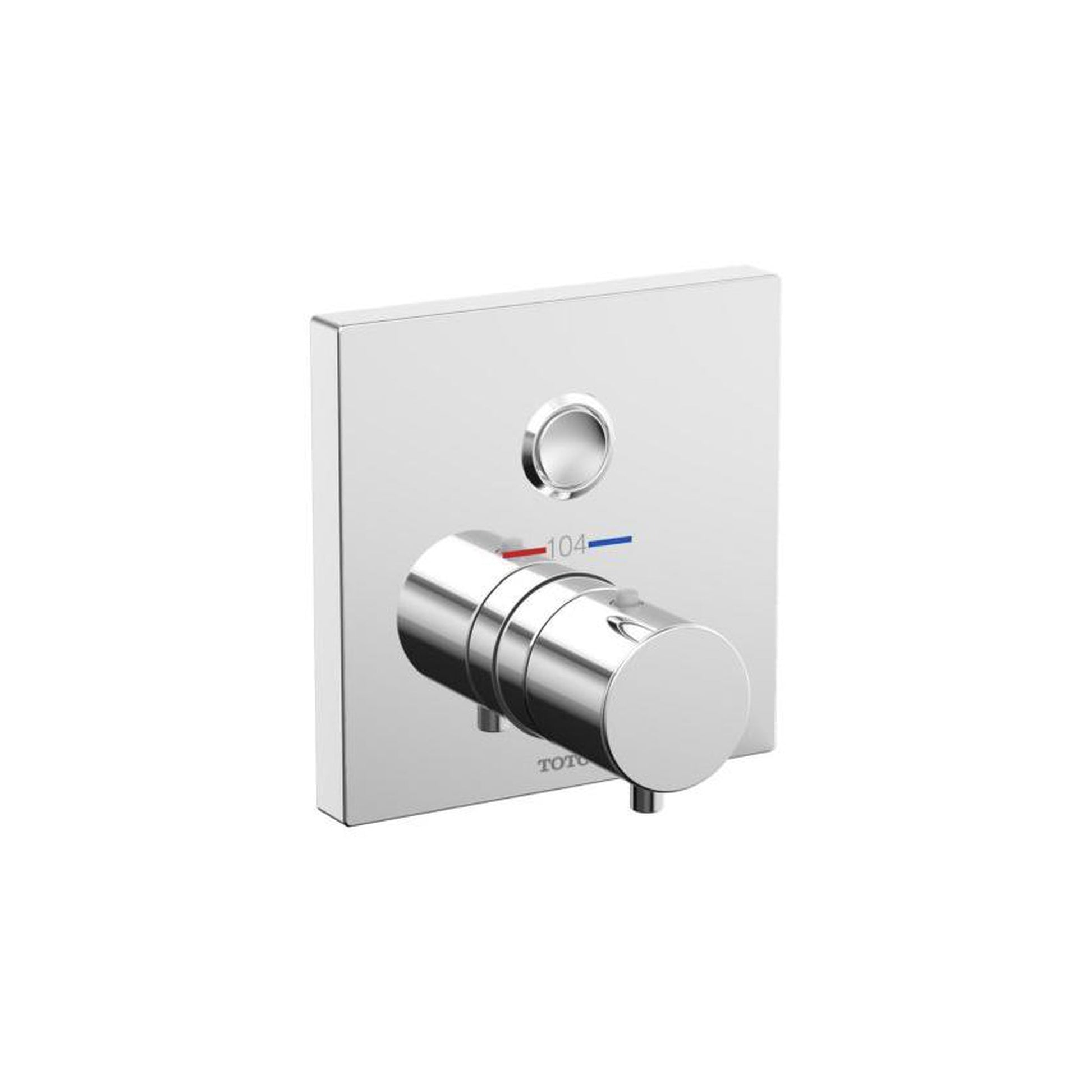 Toto Thermo 1WAY Polished Chrome Push Button Valve
