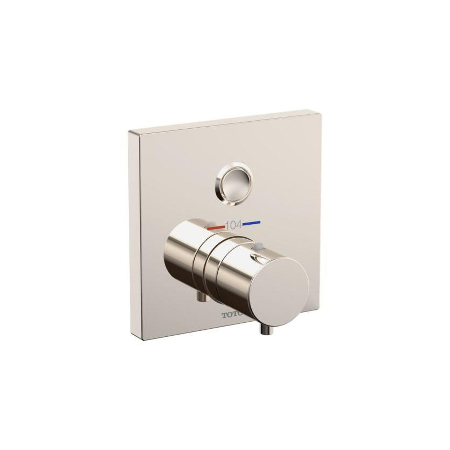 Toto Thermo 1WAY Polished Nickel Push Button Valve