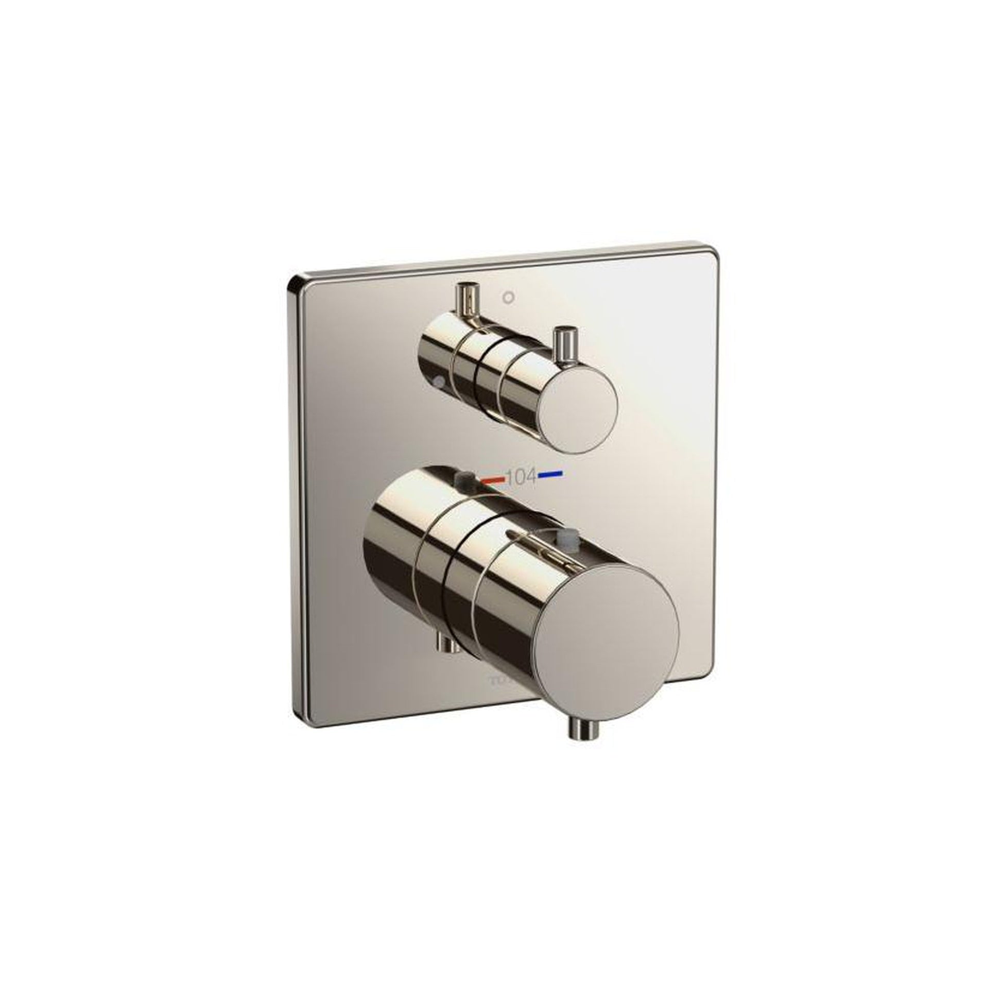 Toto Thermo Vol CTRL Valve,G,Square Polished Nickel