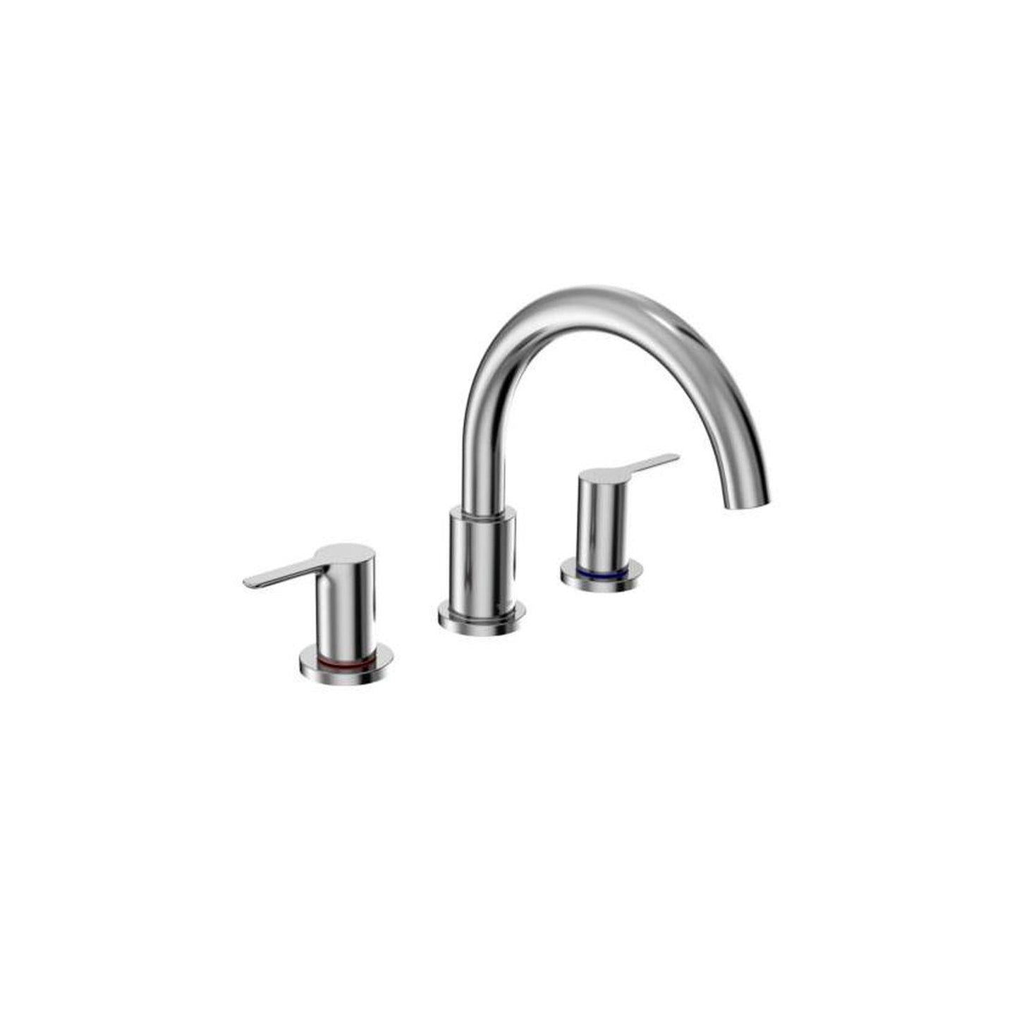 Toto Trim, Polished Chrome Roman Tub Filler,LB(3H)