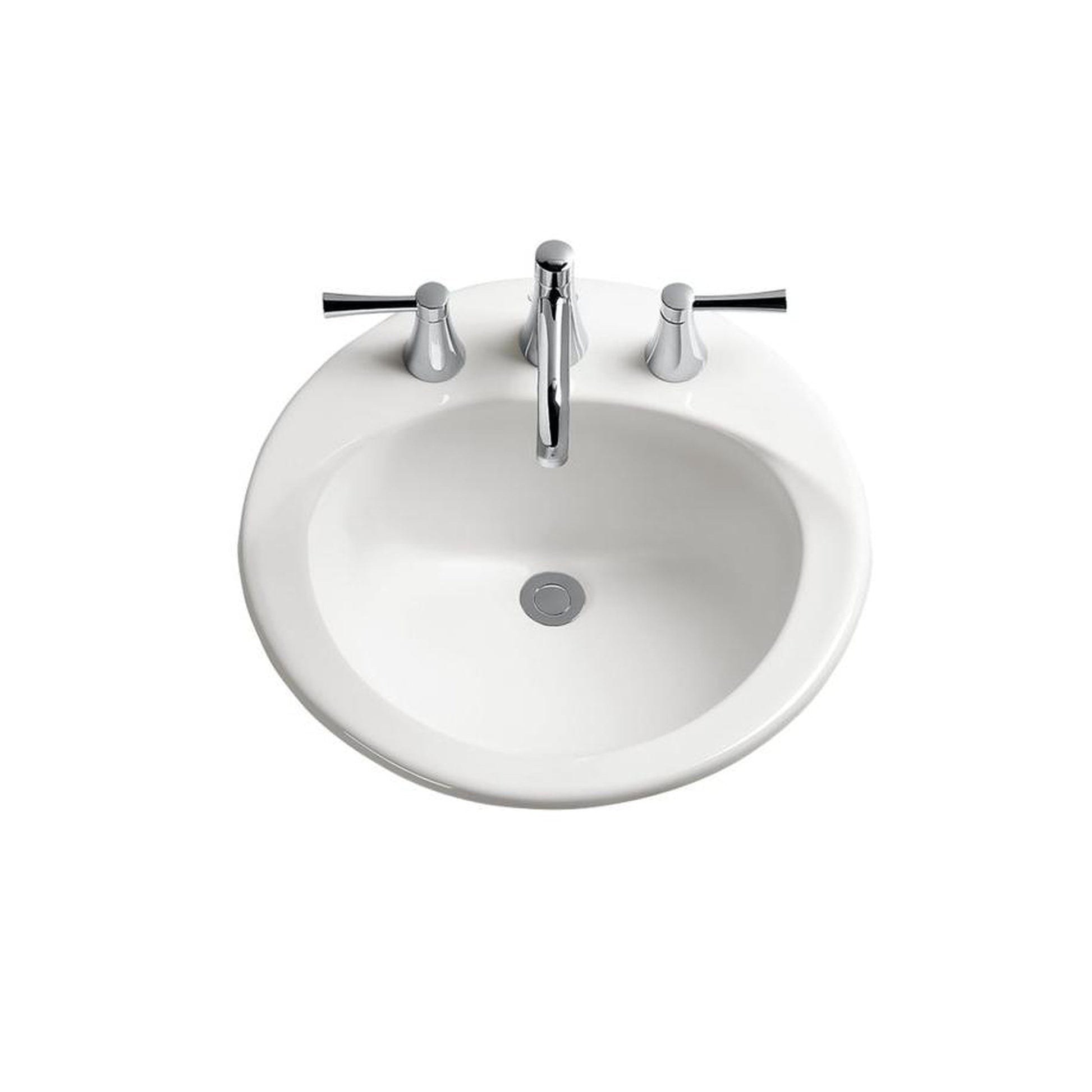 Toto Ultimate 1-Hole Self Rim Lav Colonial White