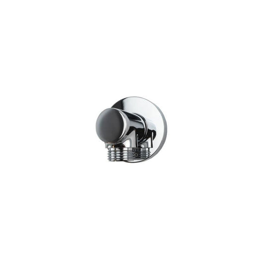 Toto Wall-Outlet, Round Brushed Nickel