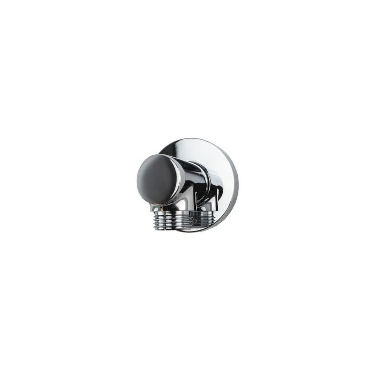 Toto Wall-Outlet, Round Polished Nickel