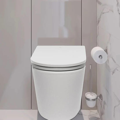 Trone Ganza II Elongated White Luxury Toilet With Smart Bidet and Remote Control