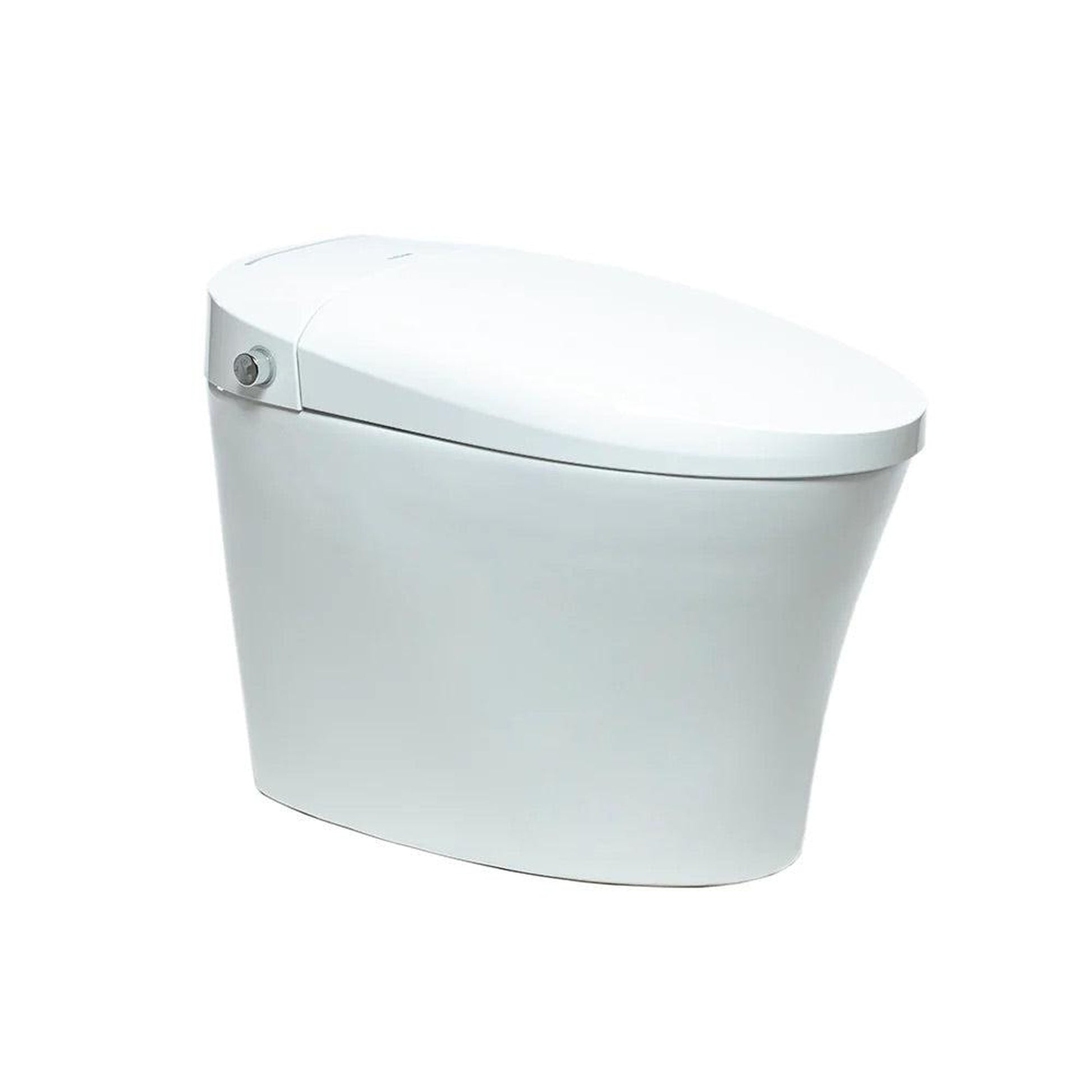 Trone Neodoro Elongated White Luxury Toilet With Smart Bidet and Remote Control
