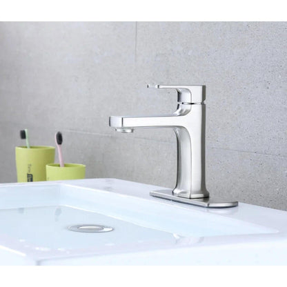 Ultra Faucets Dean Collection Brushed Nickel Single-Handle Lavatory Faucet