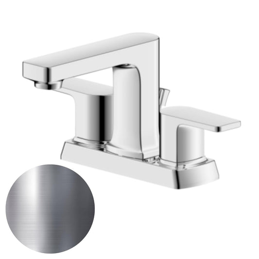 Ultra Faucets Dean Collection Two-Handle 4" Centerset Polished Chrome Lavatory Faucet