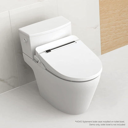 VOVO Stylement VB-4100SR Round Electric Premium Smart Bidet Toilet Seat With Wireless Remote Control