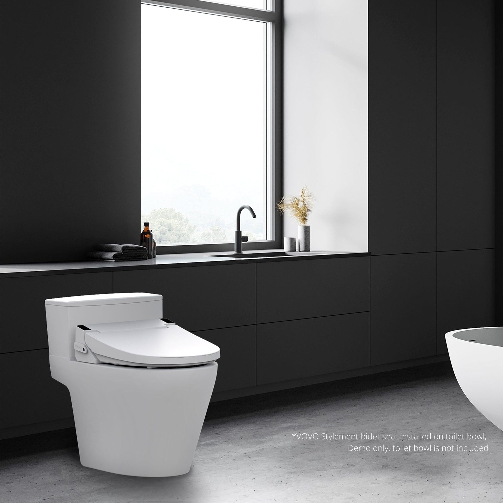 VOVO Stylement VB-6000SE Elongated Electric Premium Smart Bidet