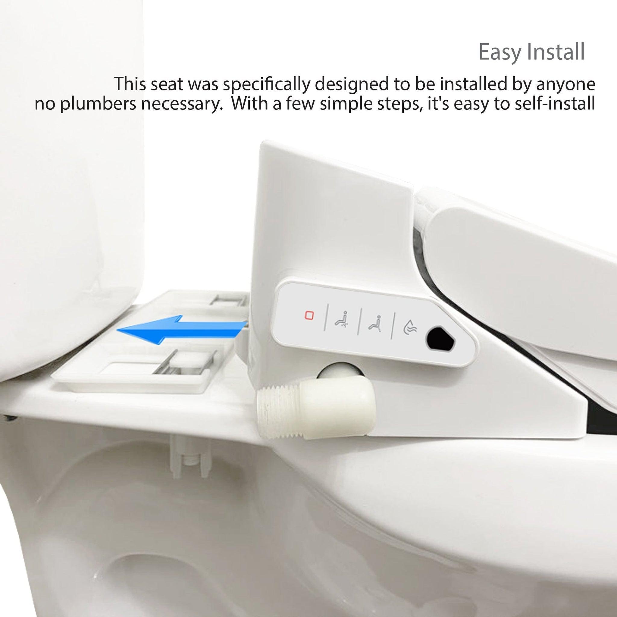 VOVO Stylement VB-6000SE Elongated Electric Premium Smart Bidet