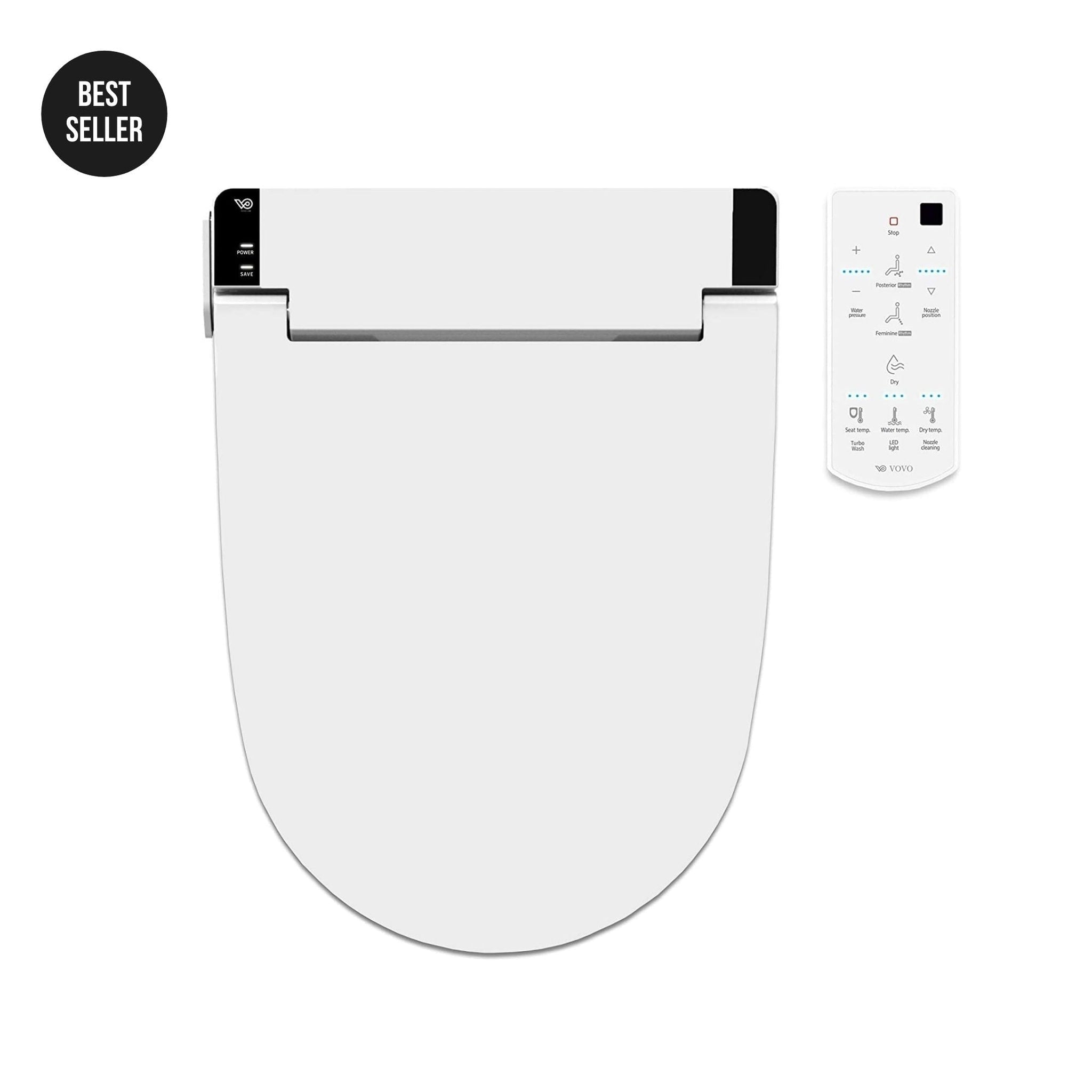 VOVO Stylement VB-6100SR Round Electric Premium Smart Bidet Toilet