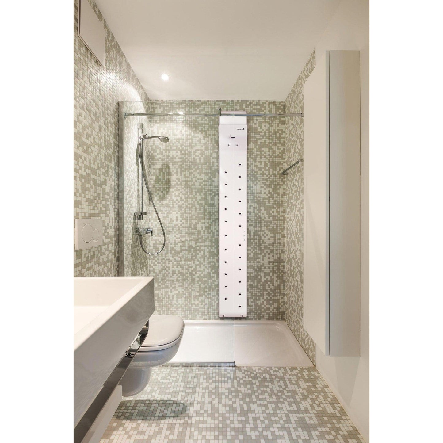 Valiryo 85" Matte White Wall-Mounted Fully Automated Full-Body Dryer