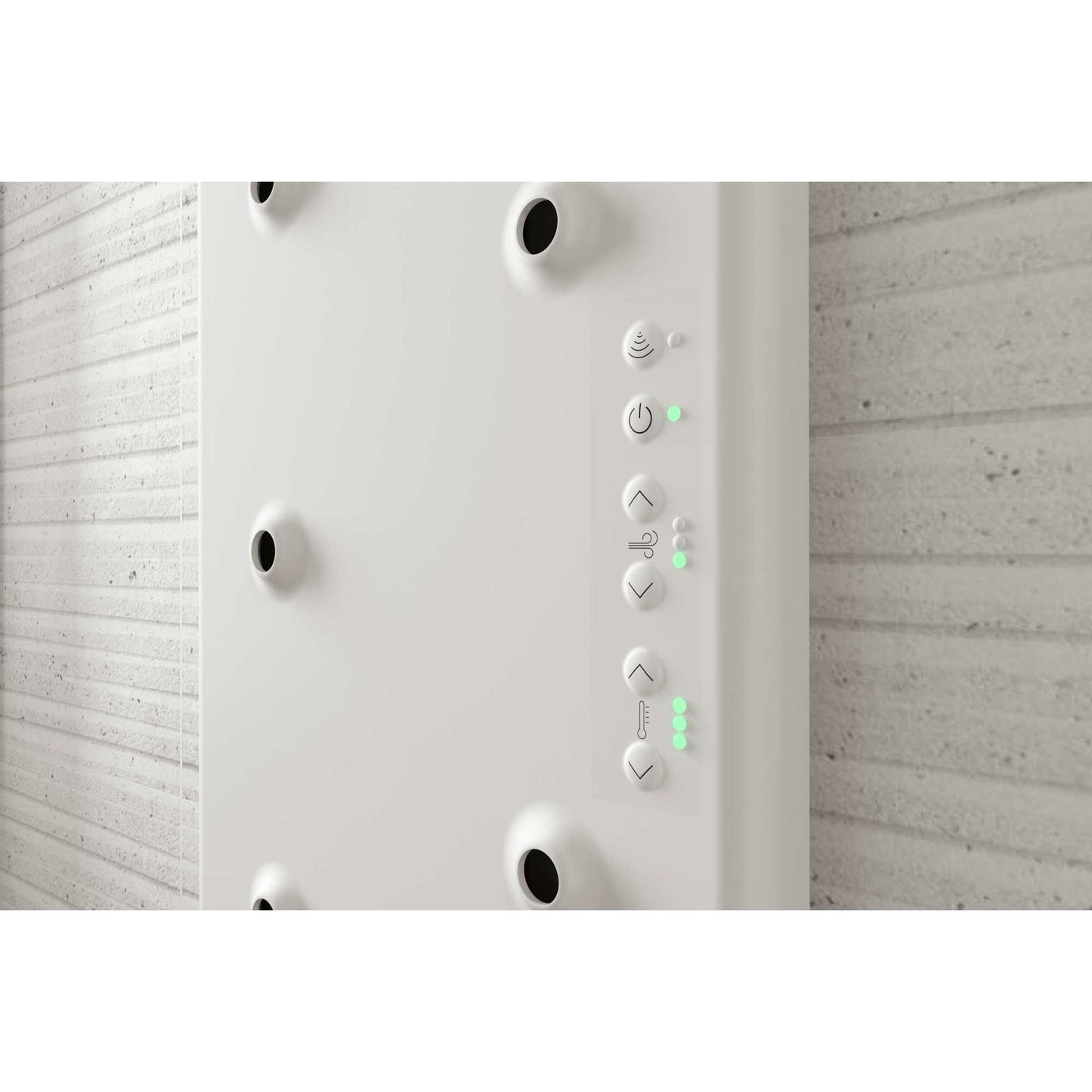 Valiryo 85" Matte White Wall-Mounted Fully Automated Full-Body Dryer