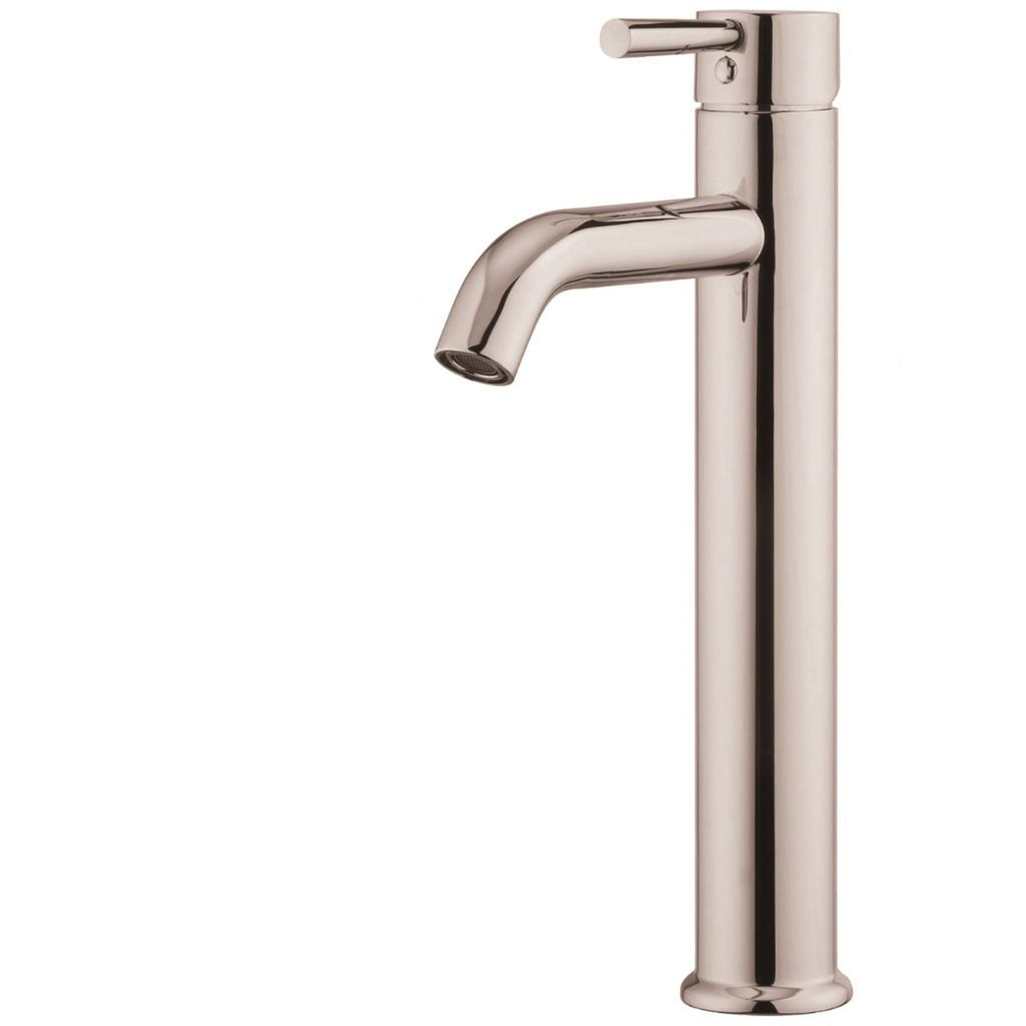 Modern authentic brushed nickel bathroom faucet