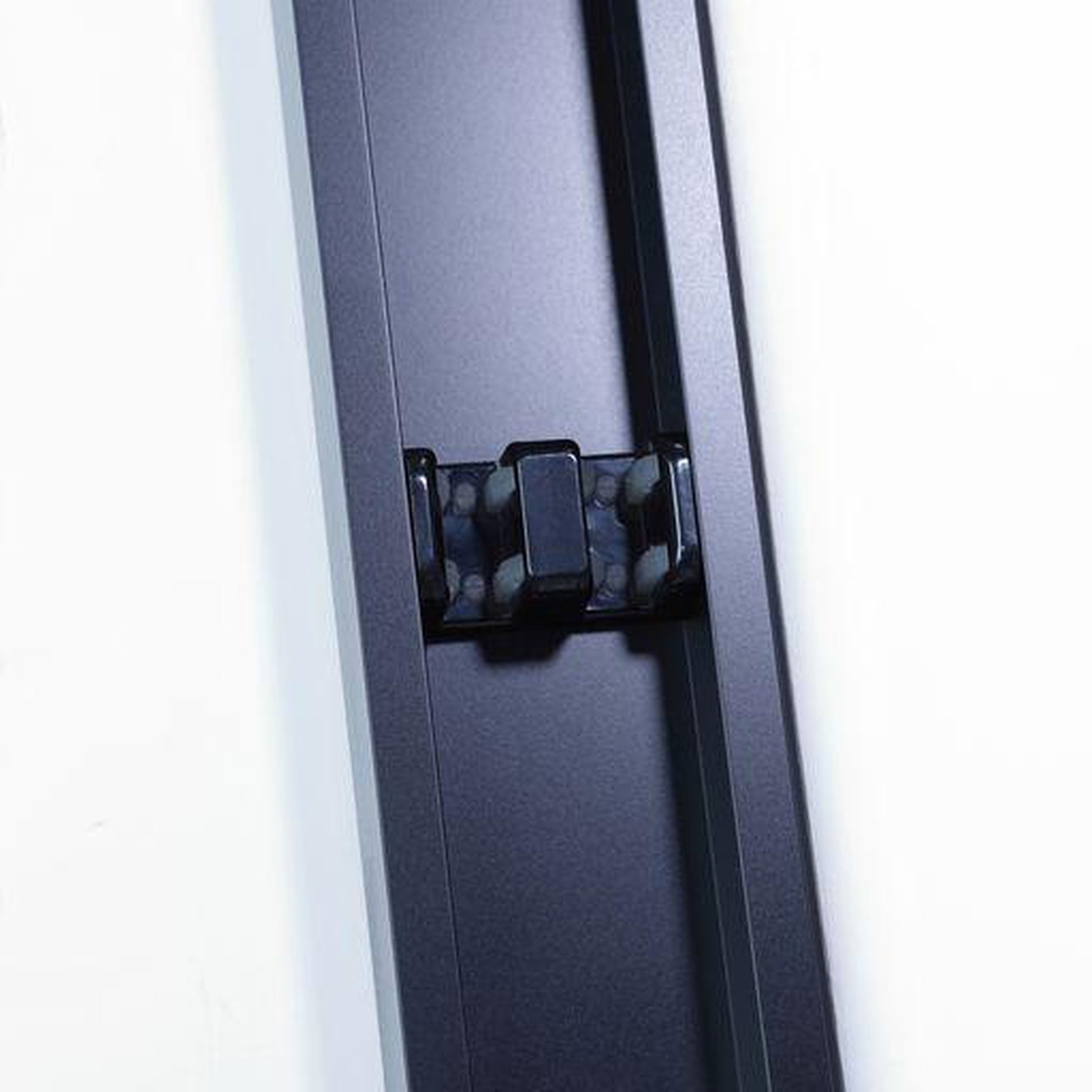 Vinnova Brescia 56" x 76" Matte Black Reversible Double Sliding Bypass Framed Shower Door