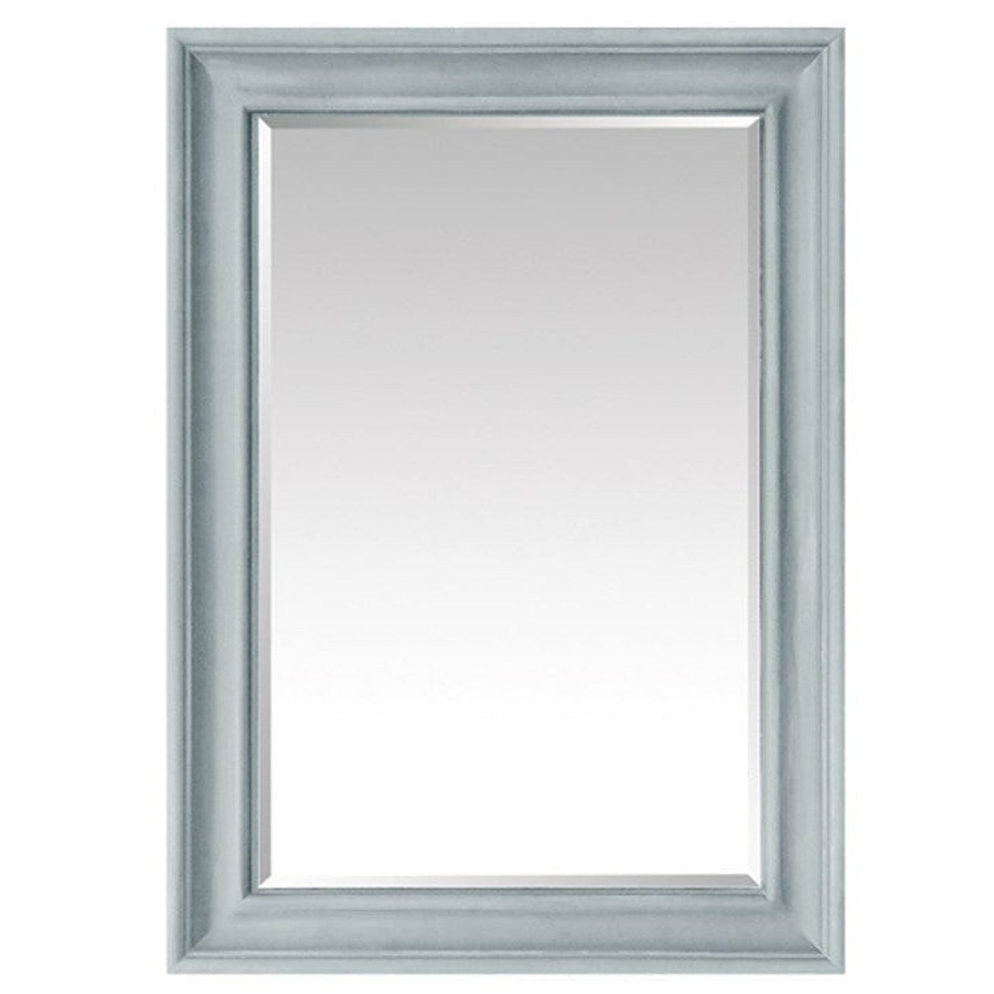 Vinnova Charlotte 36" Finnish Green Freestanding Single Vanity Set In White Carrara Composite Quartz Stone Top With Undermount Ceramic Sink, Backsplash and Mirror