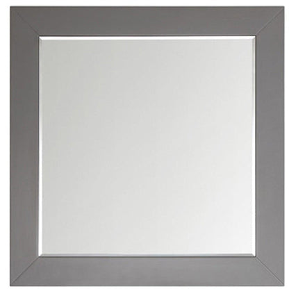 Vinnova Gela 48" Gray Freestanding Single Vanity Set In White Carrara Marble Top With Undermount Ceramic Sink and Mirror