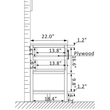 Vinnova Grayson 72" x 22" White Freestanding Double Vanity Set With White Carrara Composite Stone Countertop