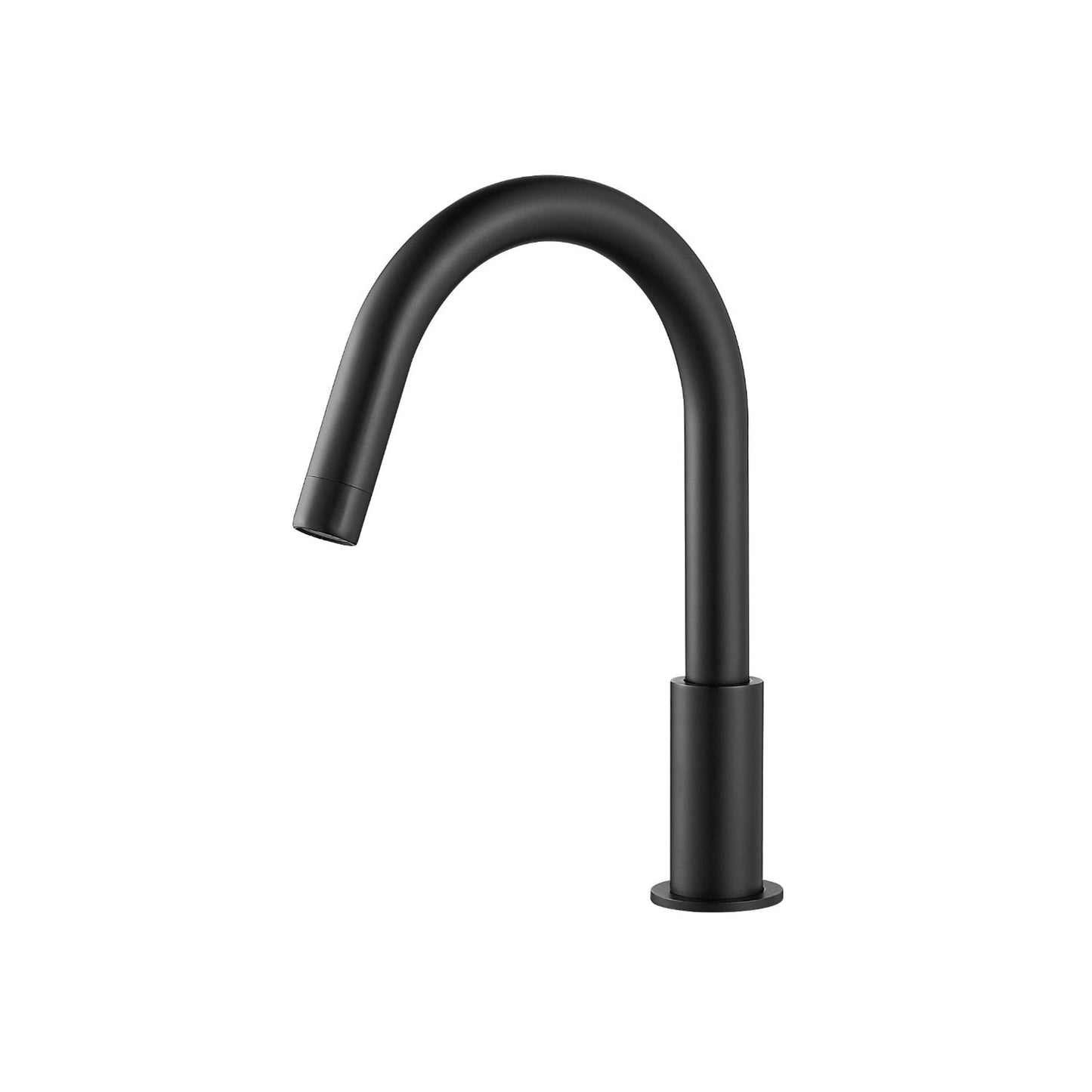 Vinnova Lodosa 10" Two Hole Matte Black 8" Widespread High Arc Bathroom Sink Faucet