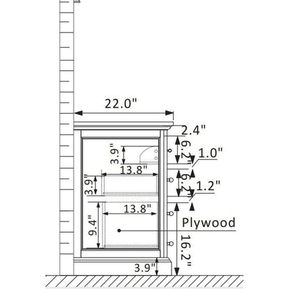 Vinnova Lorna 72" Finnish Green Freestanding Double Vanity Set In White Carrara Composite Stone Top With Undermount Ceramic Sink and Mirror