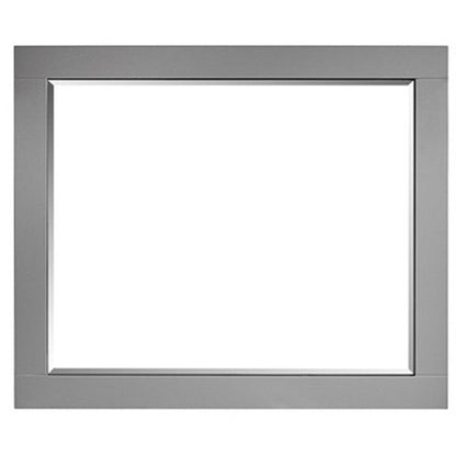 Vinnova Pavia 48" Gray Freestanding Single Vanity Set With Acrylic Undermount Sink And Mirror