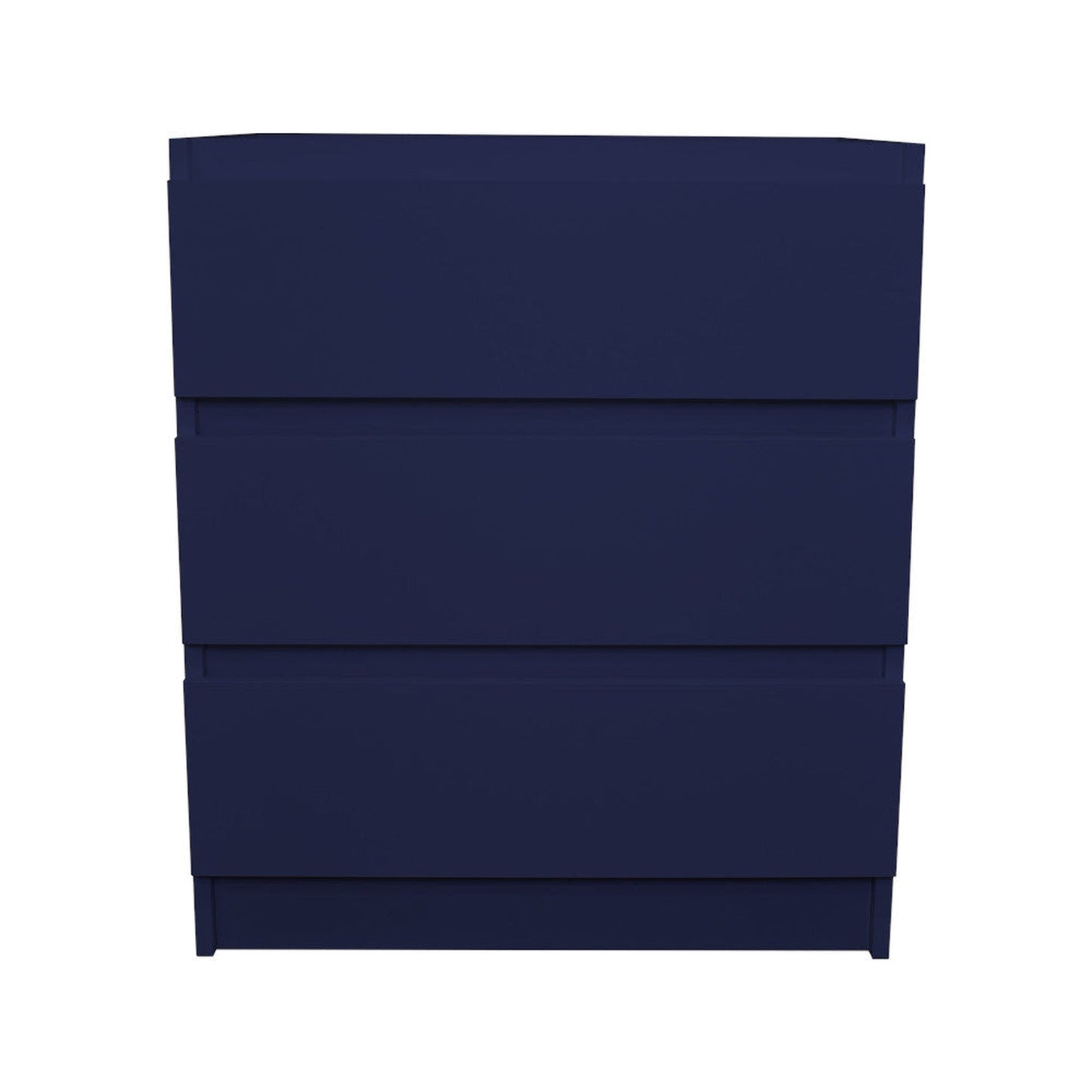 Volpa USA Pepper 24" x 19" Navy Modern Freestanding Bathroom Vanity With drawers