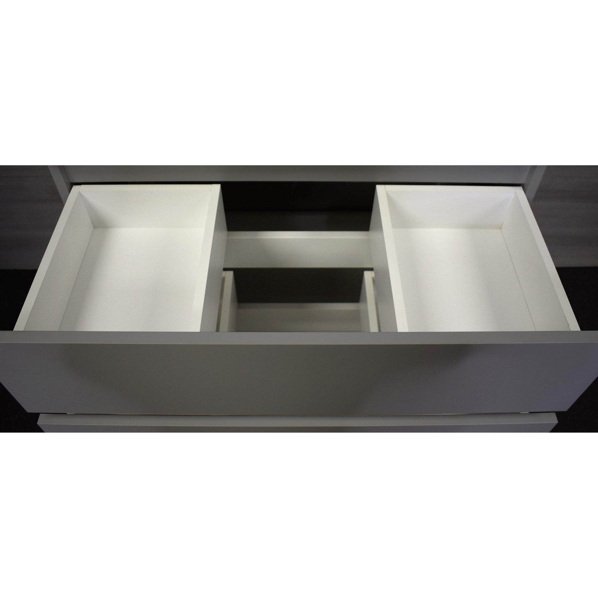 Volpa USA Pepper 30" x 19" Gray Modern Freestanding Bathroom Vanity With drawers