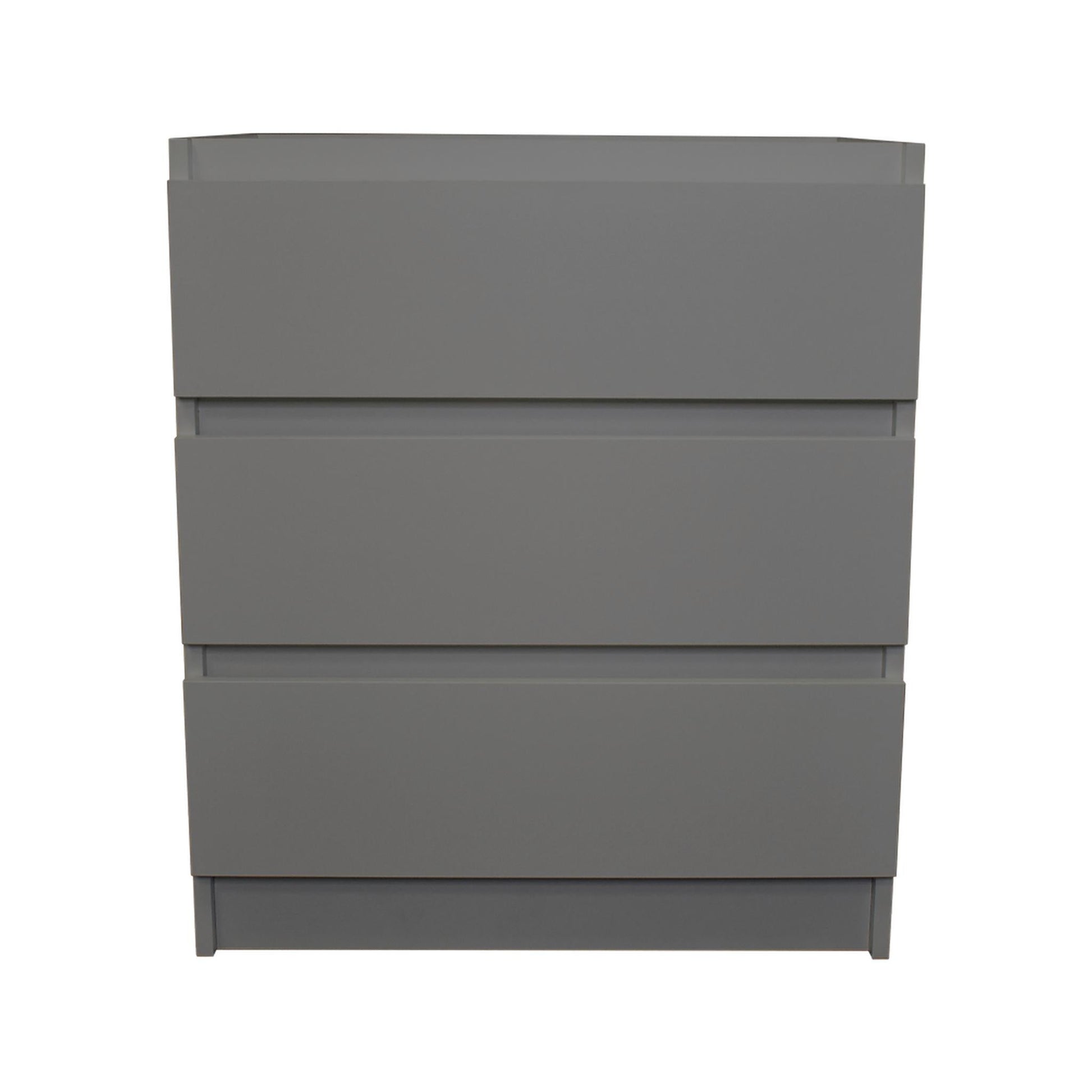 Volpa USA Pepper 30" x 19" Gray Modern Freestanding Bathroom Vanity With drawers