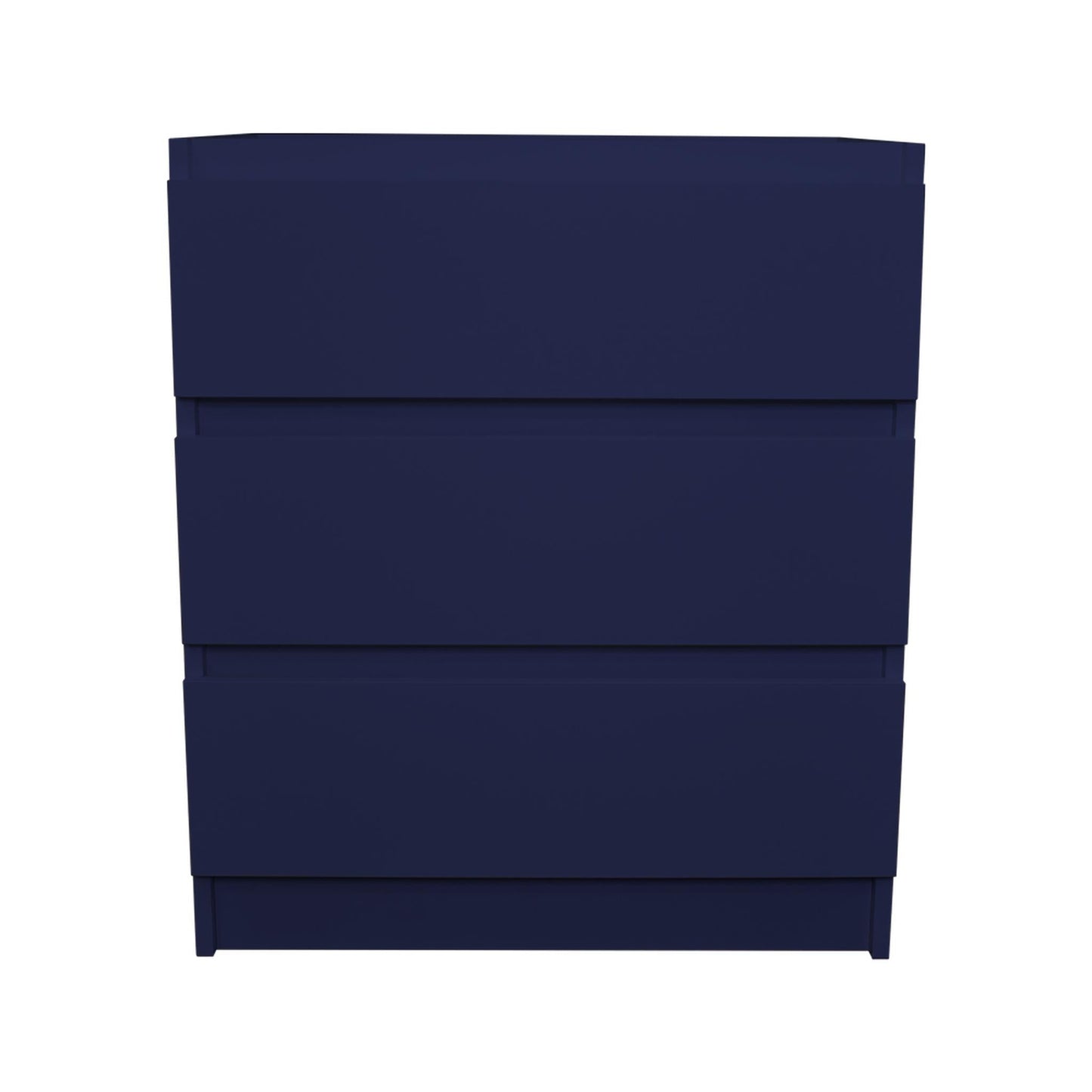 Volpa USA Pepper 30" x 19" Navy Modern Freestanding Bathroom Vanity With drawers