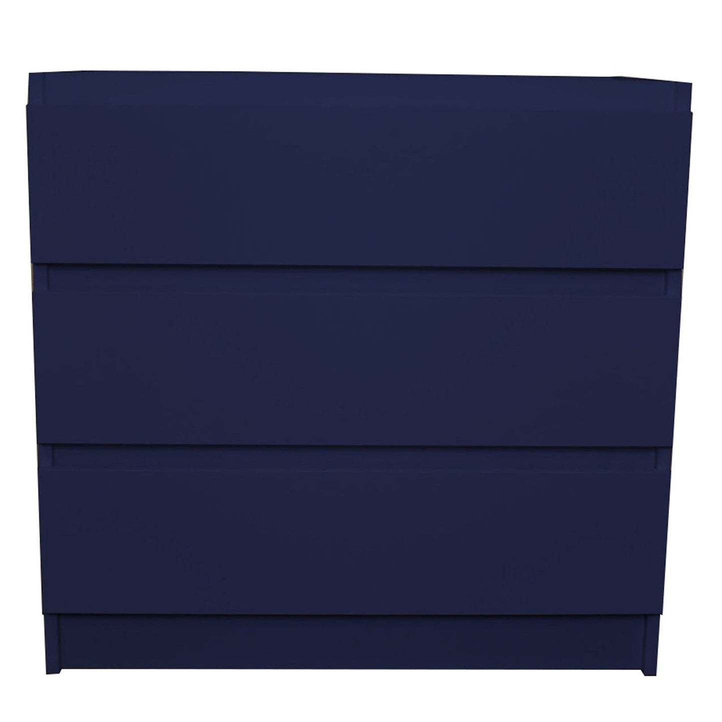 Volpa USA Pepper 36" x 19" Navy Modern Freestanding Bathroom Vanity With drawers