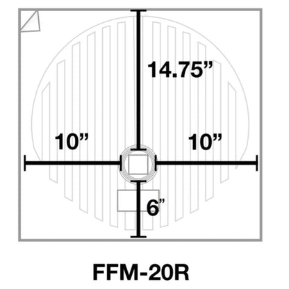 Bathroom Mirror Defogger Pad - 24x32 Inch Self-Adhesive Anti-Fog Film