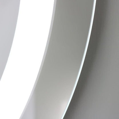 WarmlyYours Marilyn 28″ Round Frameless Wall-Mounted LED Daylight 5,000K Backlit Mirror