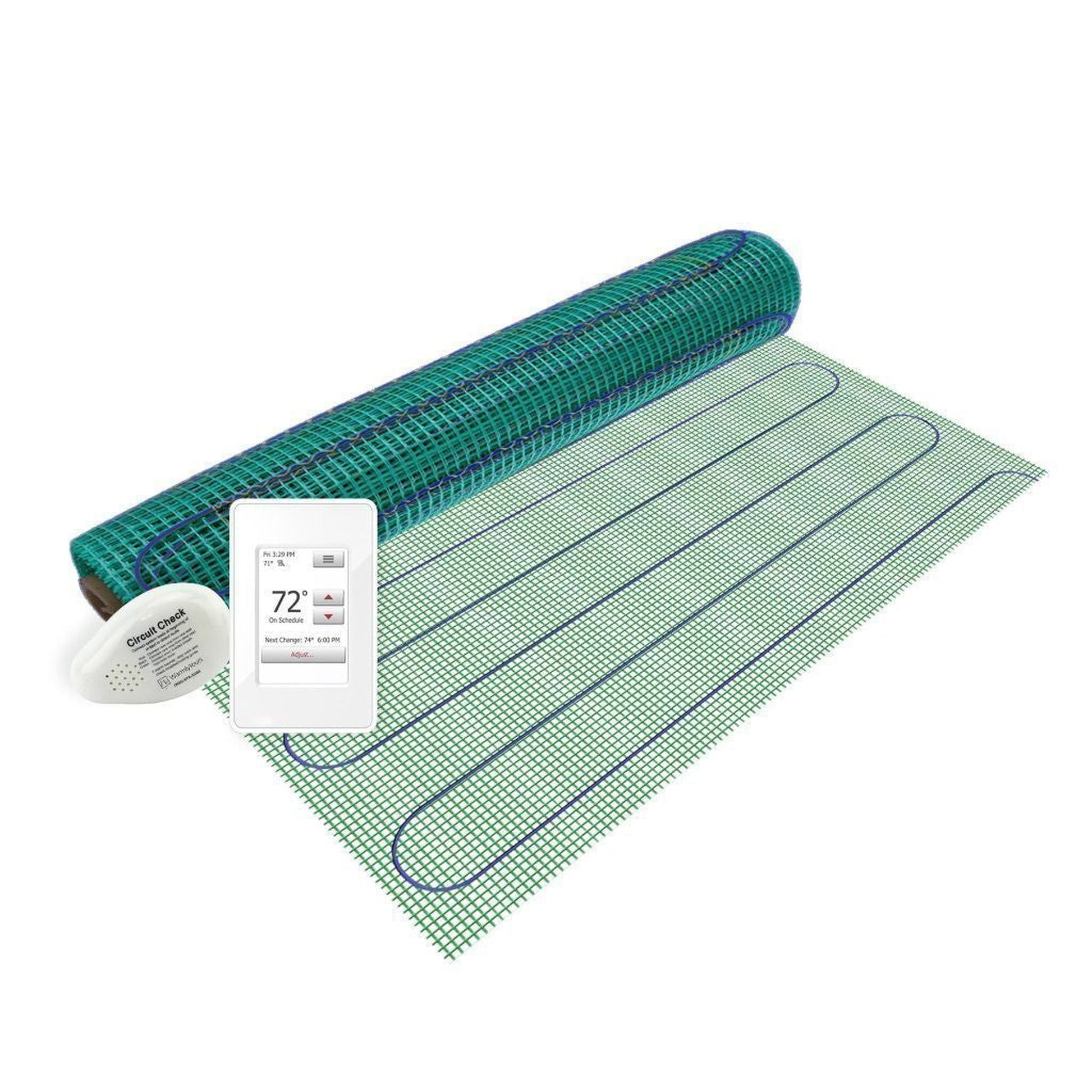 10 SQUARE FOOT MAT SYSTEM, 20 WIDE X 6' LONG, 120V - Warming