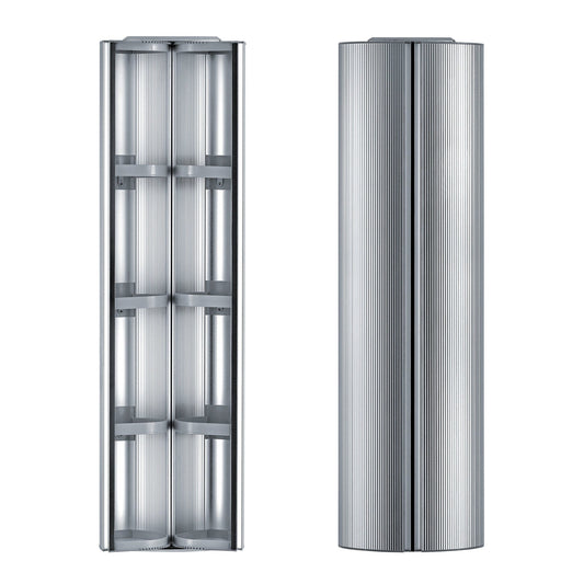 Whitehaus Medicinehaus WHRAX-32 Double Door Vertical Column Wall Mount Storage Cabinet