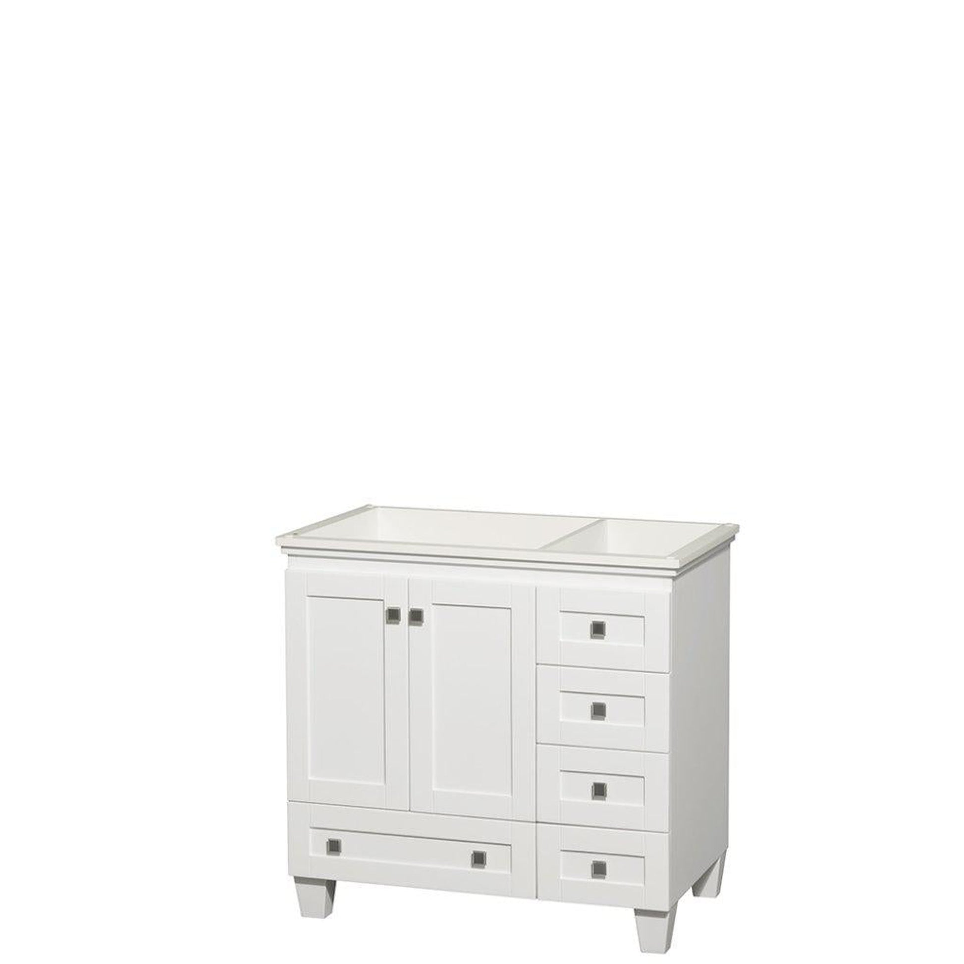 Wyndham Collection Acclaim 36" Single Bathroom White Vanity