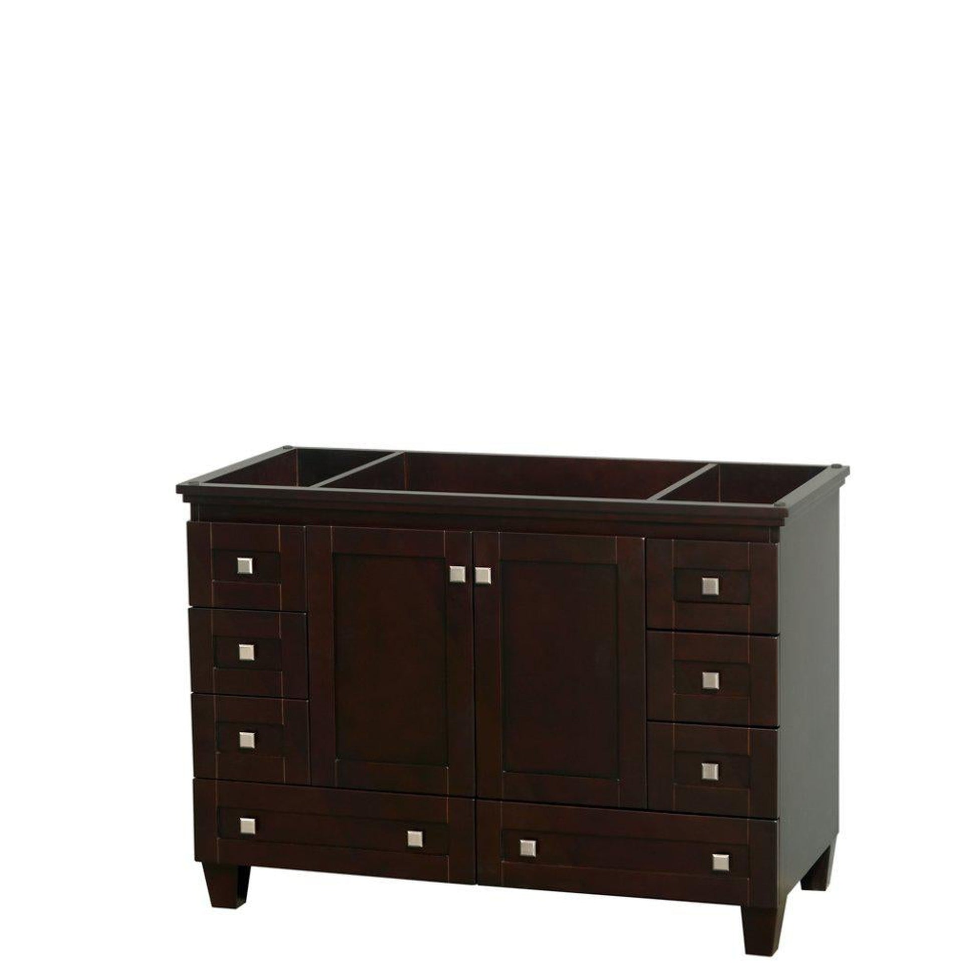 Wyndham Collection Acclaim 48" Single Bathroom Espresso Vanity