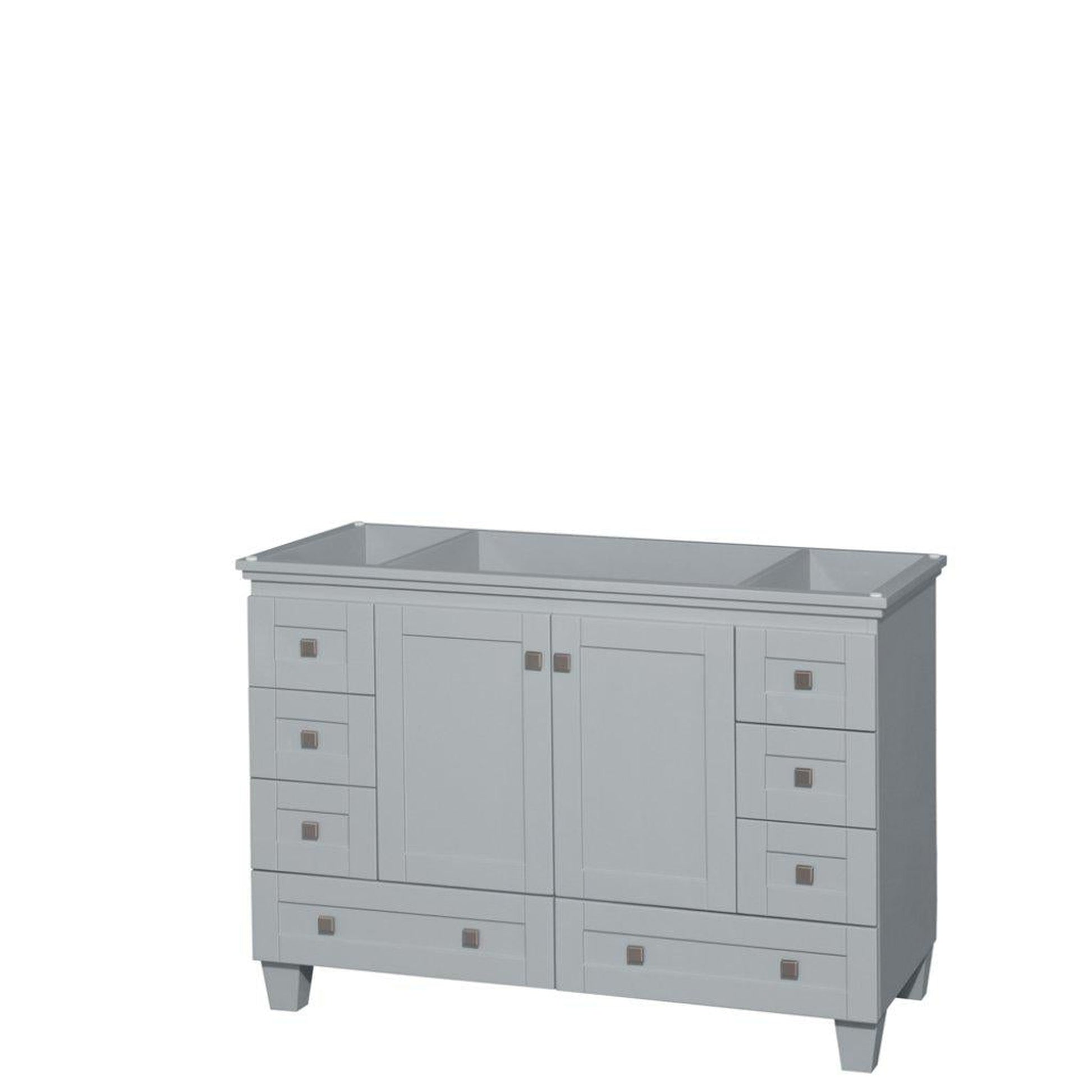 Wyndham Collection Acclaim 48" Single Bathroom Oyster Gray Vanity