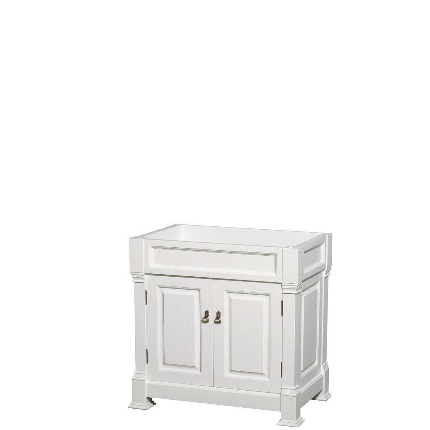 Wyndham Collection Andover 36" Single Bathroom White Vanity