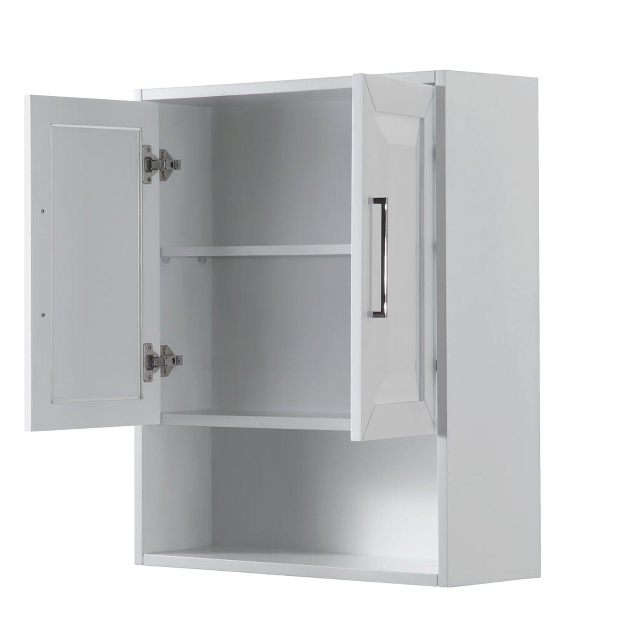 Wyndham Collection Daria Wall-Mounted Storage Cabinet - Thumbnail 5