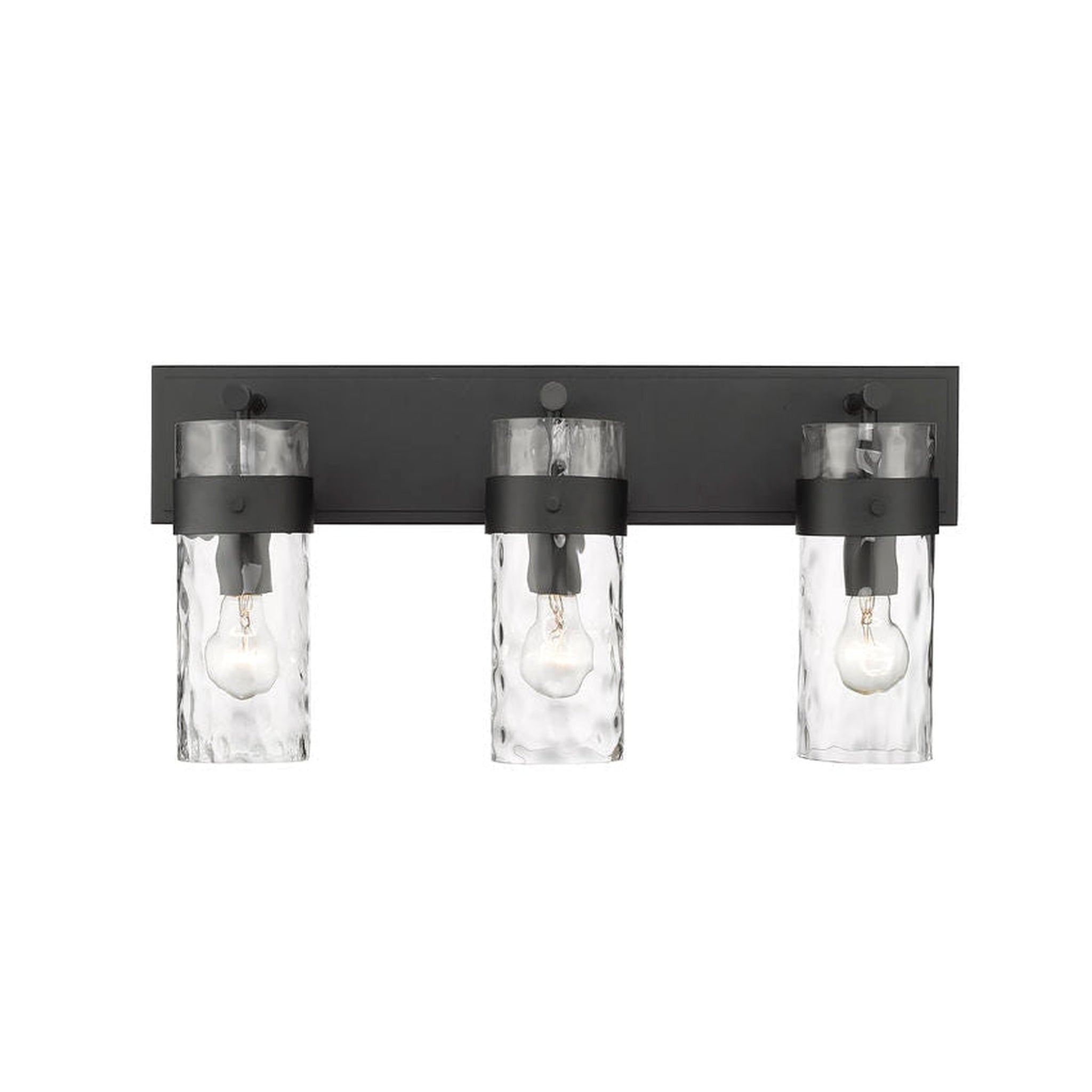 Vanity light deals matte black