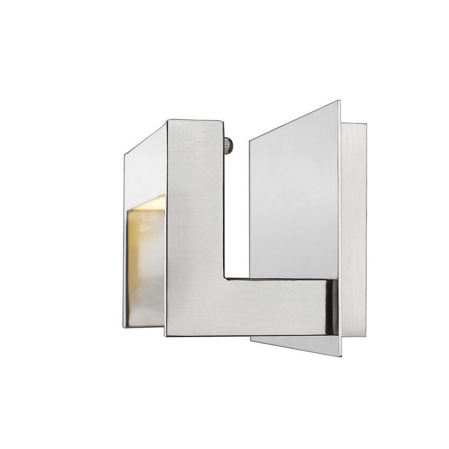Z-Lite Linc 12" 1-Light LED Brushed Nickel Wall Sconce With Frosted Acrylic Shade