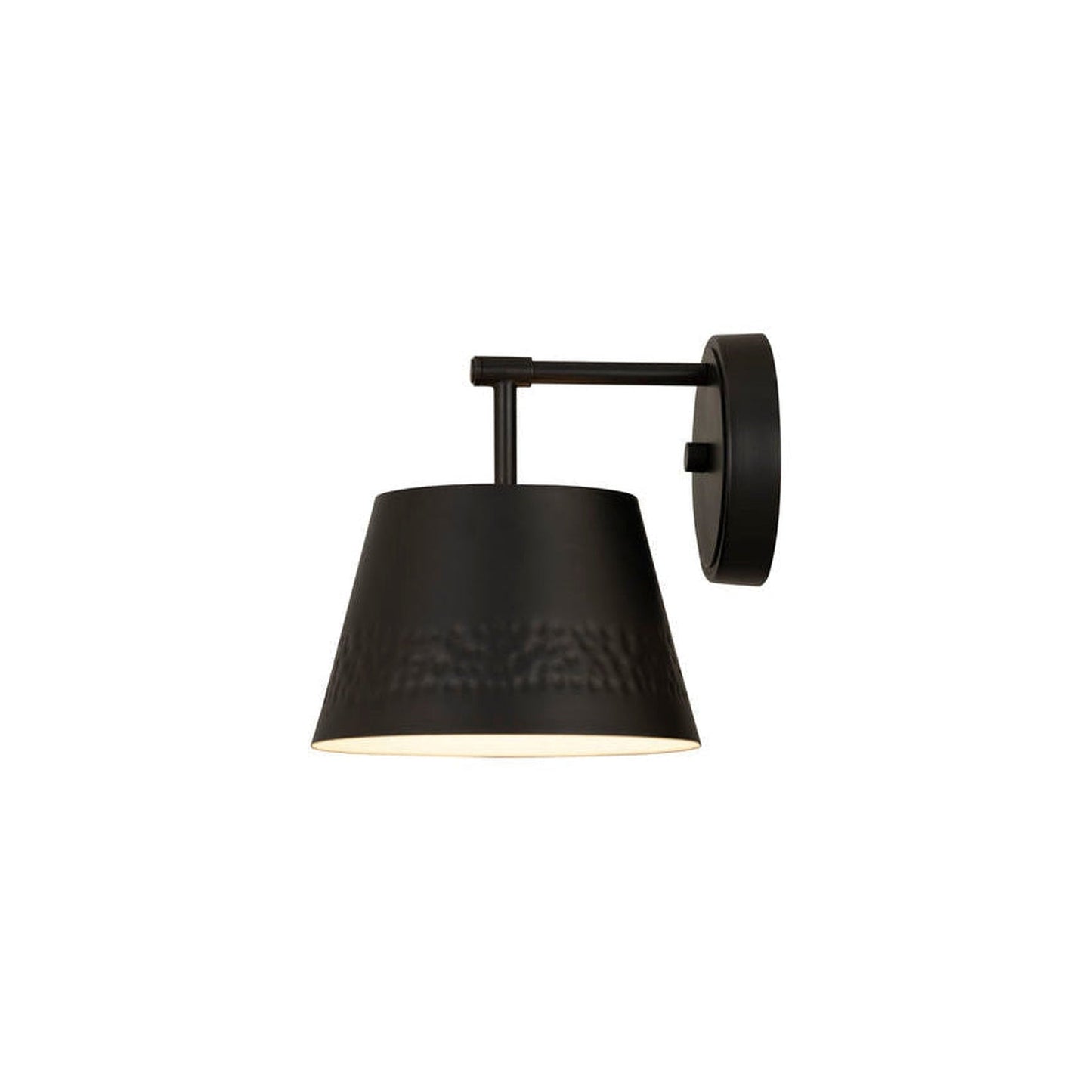 Z-Lite Maddox 8" 1-Light Matte Black Wall Sconce