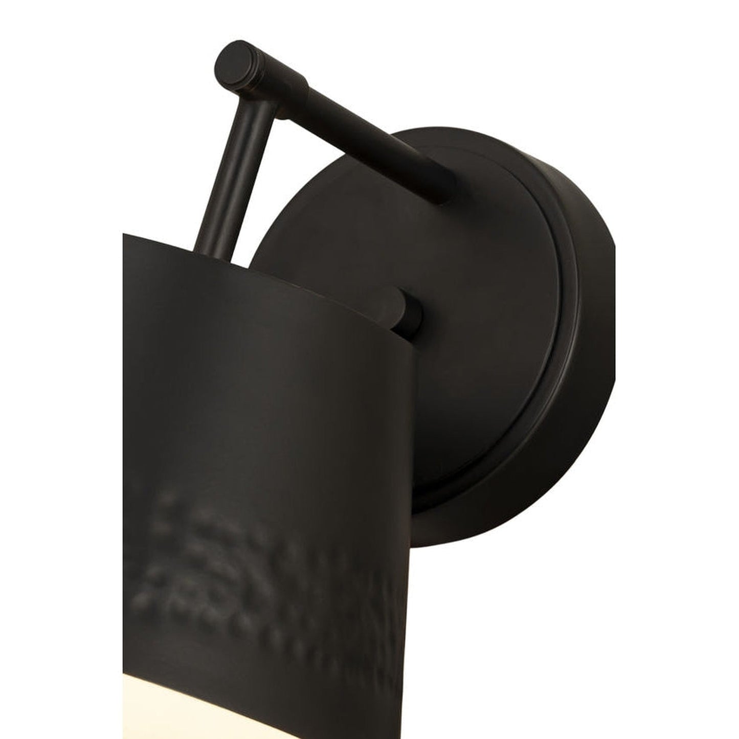 Z-Lite Maddox 8" 1-Light Matte Black Wall Sconce